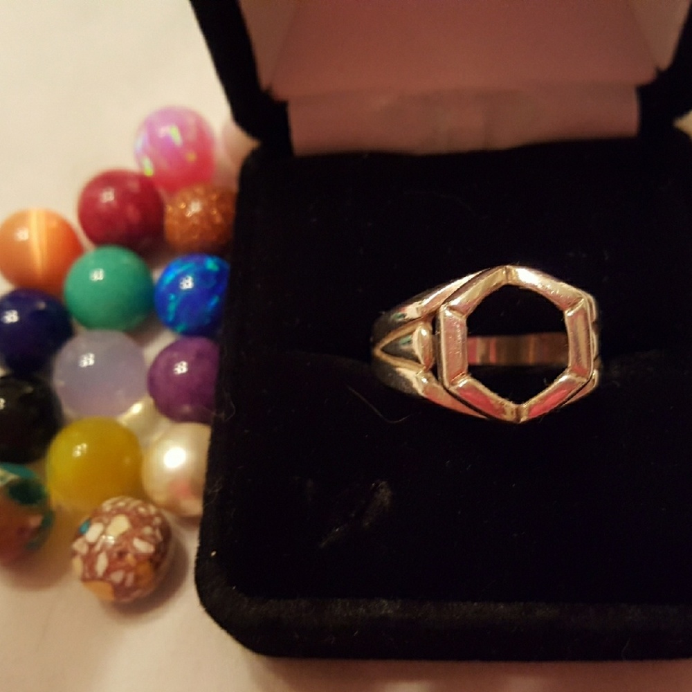 Gold Orbis ring